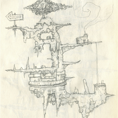 Paraspud level art